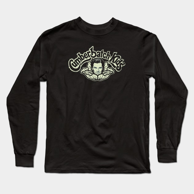 Cumberbatch Kids Long Sleeve T-Shirt by clyburn